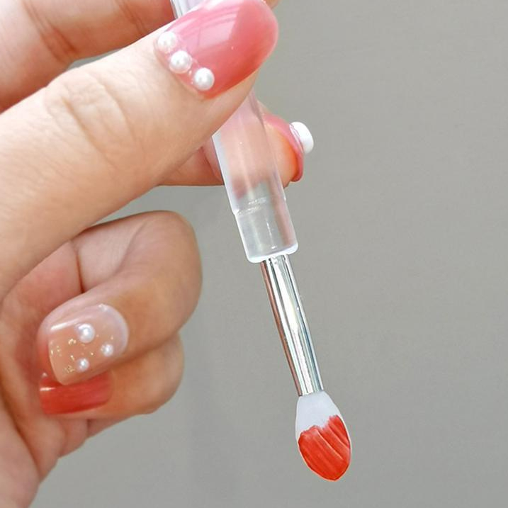 Cọ Tô Son Môi, Son Dưỡng (S11) Bằng Silicon Tiện Lợi, Thiết Kế Cán Dài Sang Trọng, An Toàn Cho Sức Khoẻ - Ảnh 6