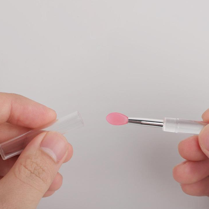 Cọ Tô Son Môi, Son Dưỡng (S11) Bằng Silicon Tiện Lợi, Thiết Kế Cán Dài Sang Trọng, An Toàn Cho Sức Khoẻ