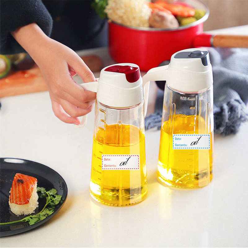 Cuộn Giấy Ghi Chú Nhãn Thực Phẩm Nhà Bếp hạn sử dụng, dán Lọ Gia Vị, Túi Hộp Đựng Đồ Ăn cuộn 125 nhãn - Ảnh 5