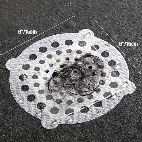Bộ 10 Miếng Dán Lọc Rác Dùng Một Lần Cho Bồn Rửa Nhà Bếp/Phòng Tắm tiện lợi - Ảnh 6