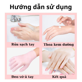 1 Đôi tất vớ SILICONE, bao tay gel silicon dưỡng ẩm chống nứt nẻ chăm sóc bàn chân,tay cho nam nữ - Ảnh 6
