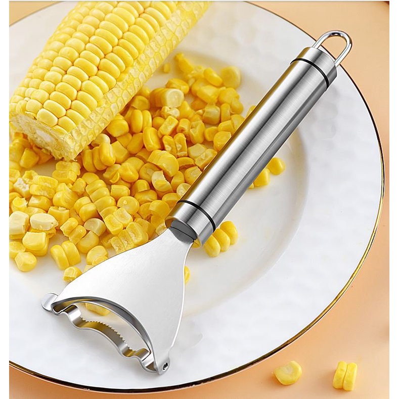 Dụng cụ tuốt TRÁI BẮP, QUẢ HẠT thành hạt tiện lợi. Dụng cụ tách hạt Ngô, Bắp. Đồ dùng nhà bếp tiện lợi. - Ảnh 5