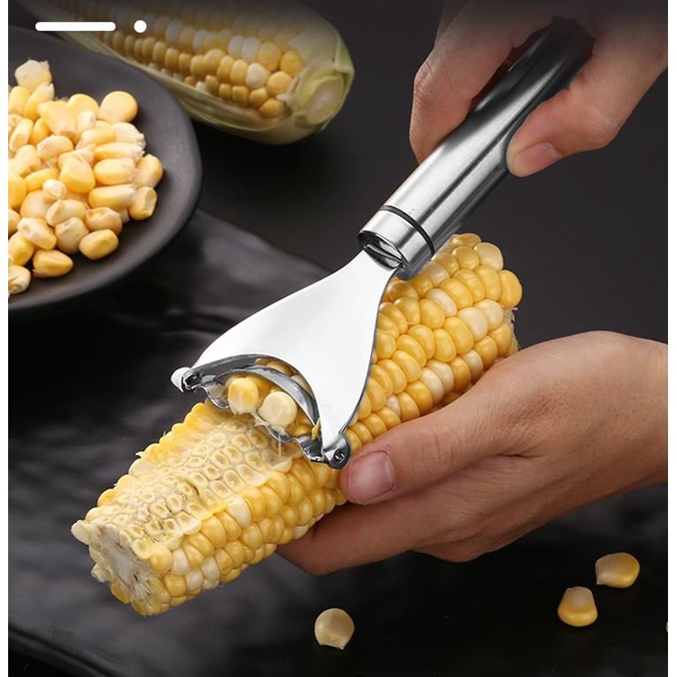 Dụng cụ tuốt TRÁI BẮP, QUẢ HẠT thành hạt tiện lợi. Dụng cụ tách hạt Ngô, Bắp. Đồ dùng nhà bếp tiện lợi. - Ảnh 3