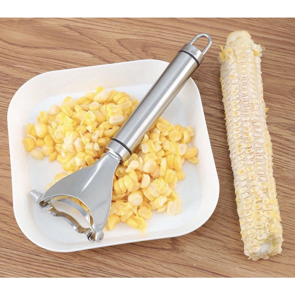 Dụng cụ tuốt TRÁI BẮP, QUẢ HẠT thành hạt tiện lợi. Dụng cụ tách hạt Ngô, Bắp. Đồ dùng nhà bếp tiện lợi. - Ảnh 2