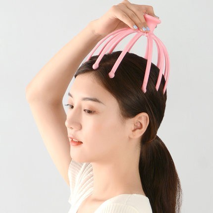 Dụng Cụ Massage Đầu 18 Chân Bi Lăn Đa Hướng, Bi Lăn Mượt Mà Thiết Kế Độc Đáo, Gãi Là Mê - Ảnh 5