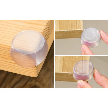 Combo 4 miếng bịt góc bàn silicon - Ảnh 4