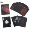 Bộ Bài Tây Poker XANH ĐỎ Cao Cấp Bằng Nhựa PVC Chống Thấm Nước Chống Gãy Bài - Bài chơi Tú Lơ Khơ