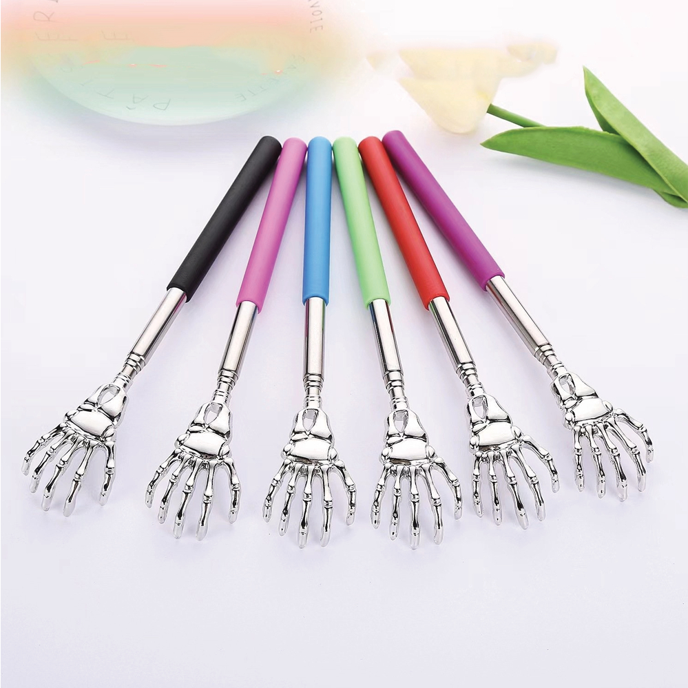 SET 2 Cây Gãi Ngứa Lưng cán bọc nhựa (LU2) - Cây Gãi Lưng Hình Bàn Tay Có thể Tùy Chỉnh Độ Dài Bằng Thép Không Gỉ - Ảnh 8