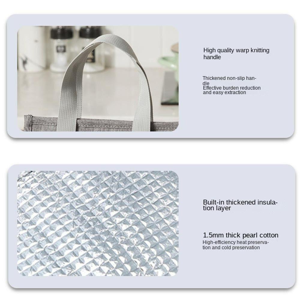 TUI GIỮ NHIỆT HÌNH NGÔI NHÀ đựng đồ ăn cách nhiệt giữ nhiệt tiện lợi - Ảnh 6