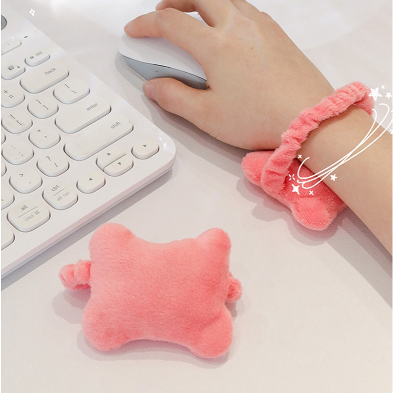 Vòng Đệm Lót Chuột Mềm Mại Bảo Vệ Chay Cổ Tay Màu Sắc Trang Nhã - Ảnh 4