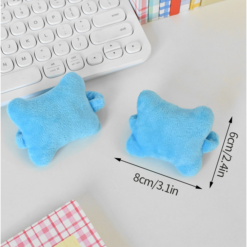 Vòng Đệm Lót Chuột Mềm Mại Bảo Vệ Chay Cổ Tay Màu Sắc Trang Nhã - Ảnh 2