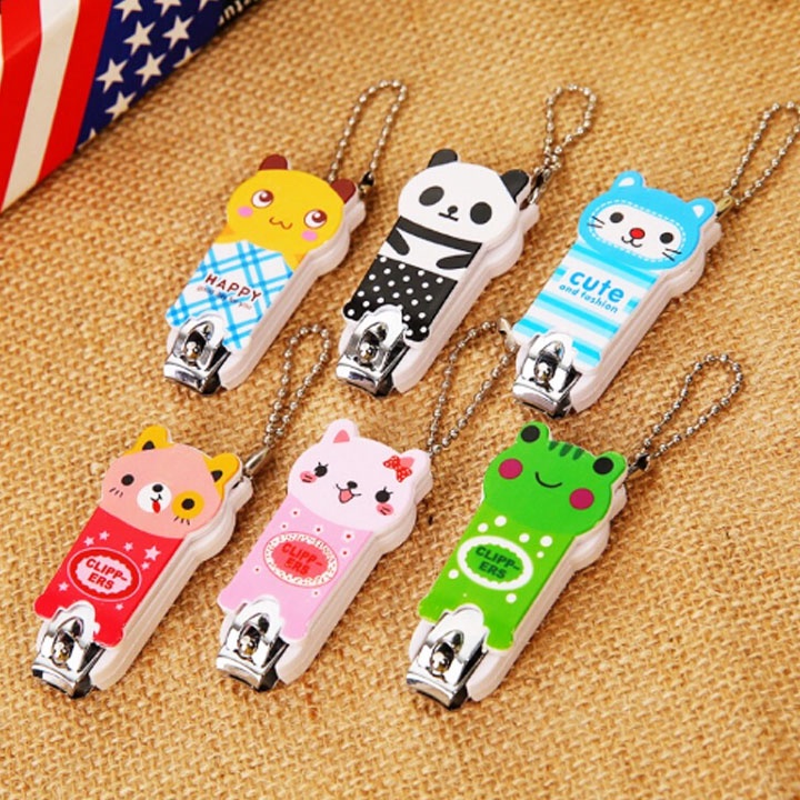 Bấm Móng Tay Cắt Móng Tay Cute Hình Thú làm móc khoá bỏ túi du lịch tiện lợi - Ảnh 6