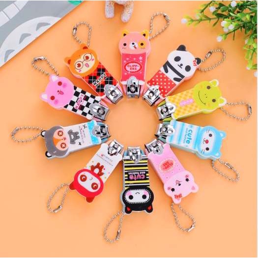 Bấm Móng Tay Cắt Móng Tay Cute Hình Thú làm móc khoá bỏ túi du lịch tiện lợi - Ảnh 4
