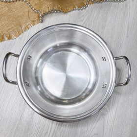 NỒI LẨU NHÔM - Nồi nhôm nấu lẩu, Chảo Lẩu Hai Quai Đa Năng, Tiện Dụng Ăn Nhậu Gia Đình, Bạn Bè, Hàng Quán