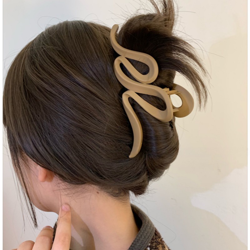 Kẹp Tóc, GẮP TÓC UỐN LƯỢN acrylic Dịu Dàng Cho Nữ thanh lịch - Ảnh 7