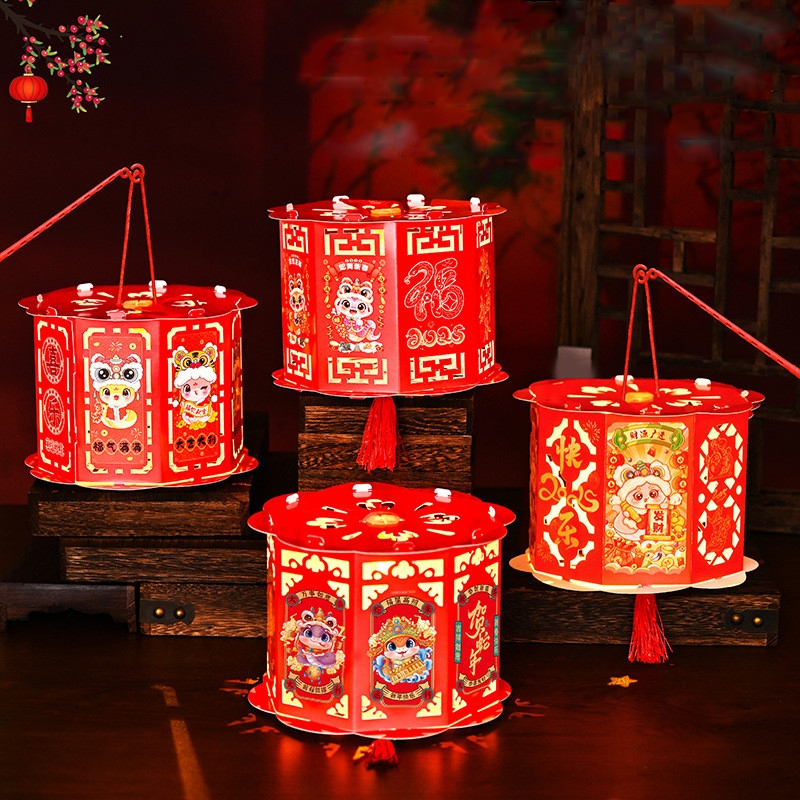 ĐÈN LỒNG HÌNH KHỐI 2025 kèm đèn trang trí ngoài trời, cửa hàng, nhà hàng, siêu thị, quán cafe kèm đèn độc lạ - Ảnh 3