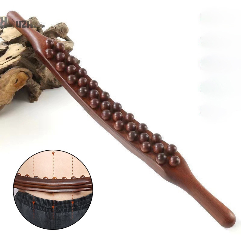 Gậy Massage Cổ Vai Gáy 59 Bi Tròn, Đả Thông Kinh Lạc, Massage Bụng Lưng tiện lợi - Ảnh 5