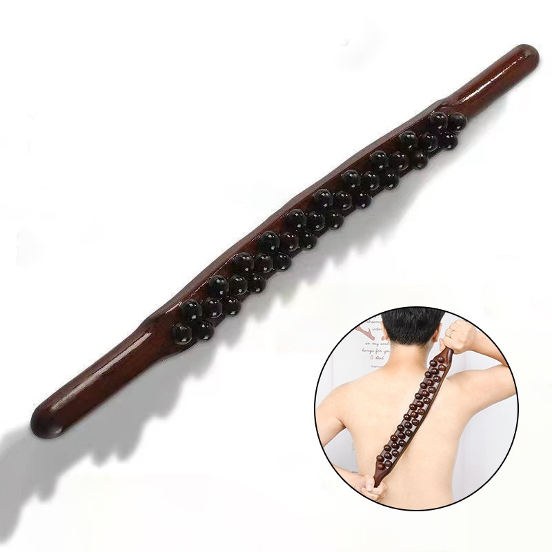 Gậy Massage Cổ Vai Gáy 59 Bi Tròn, Đả Thông Kinh Lạc, Massage Bụng Lưng tiện lợi - Ảnh 4