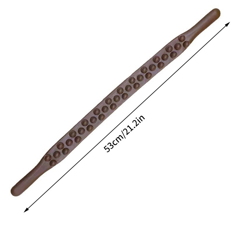 Gậy Massage Cổ Vai Gáy 59 Bi Tròn, Đả Thông Kinh Lạc, Massage Bụng Lưng tiện lợi - Ảnh 2