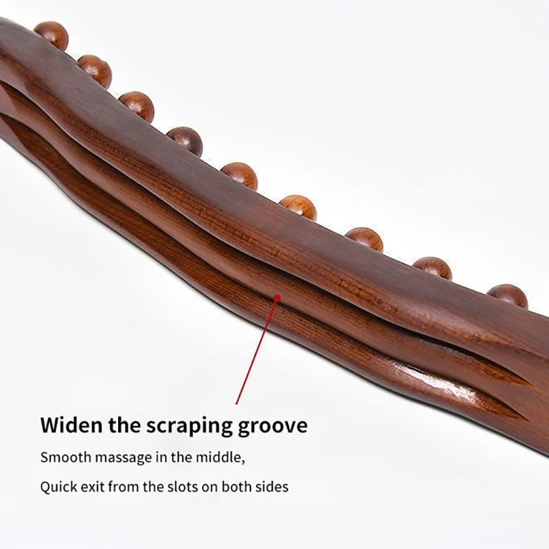 Gậy Massage Cổ Vai Gáy 59 Bi Tròn, Đả Thông Kinh Lạc, Massage Bụng Lưng tiện lợi