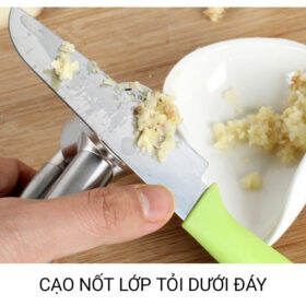 Dụng cụ ép tỏi inox Dạng Kiềm Bấm Mẫu Mới dài 18.5cm siêu bền