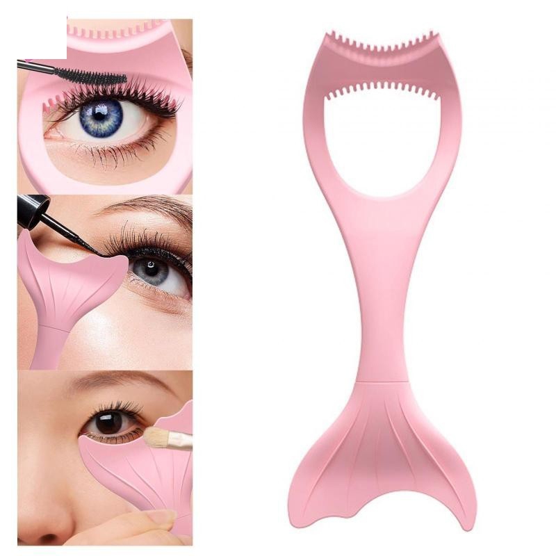 KHUÔN KẺ MẮT 5 CÔNG DỤNG SILICONE PHÙ HỢP MỌI NHU CẦU KẺ MẮT (KHUÔN NÀNG TIÊN CÁ) - Ảnh 9