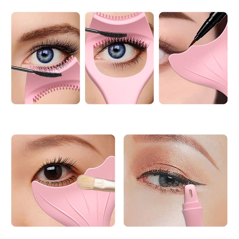 KHUÔN KẺ MẮT 5 CÔNG DỤNG SILICONE PHÙ HỢP MỌI NHU CẦU KẺ MẮT (KHUÔN NÀNG TIÊN CÁ) - Ảnh 7