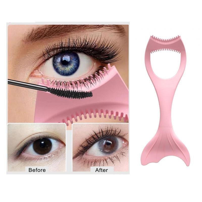 KHUÔN KẺ MẮT 5 CÔNG DỤNG SILICONE PHÙ HỢP MỌI NHU CẦU KẺ MẮT (KHUÔN NÀNG TIÊN CÁ) - Ảnh 6