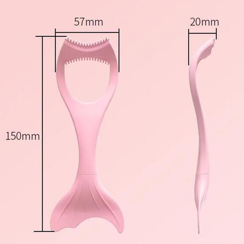 KHUÔN KẺ MẮT 5 CÔNG DỤNG SILICONE PHÙ HỢP MỌI NHU CẦU KẺ MẮT (KHUÔN NÀNG TIÊN CÁ) - Ảnh 3