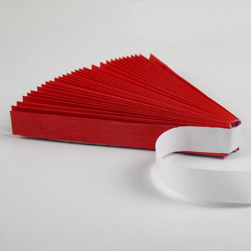 Set 6 Quạt Giấy Đỏ Làm Trang Trí Lễ Tết, Cưới Hỏi, Trang Trí Giỏ Quà Tết, Mâm Ngũ Quả - Ảnh 2