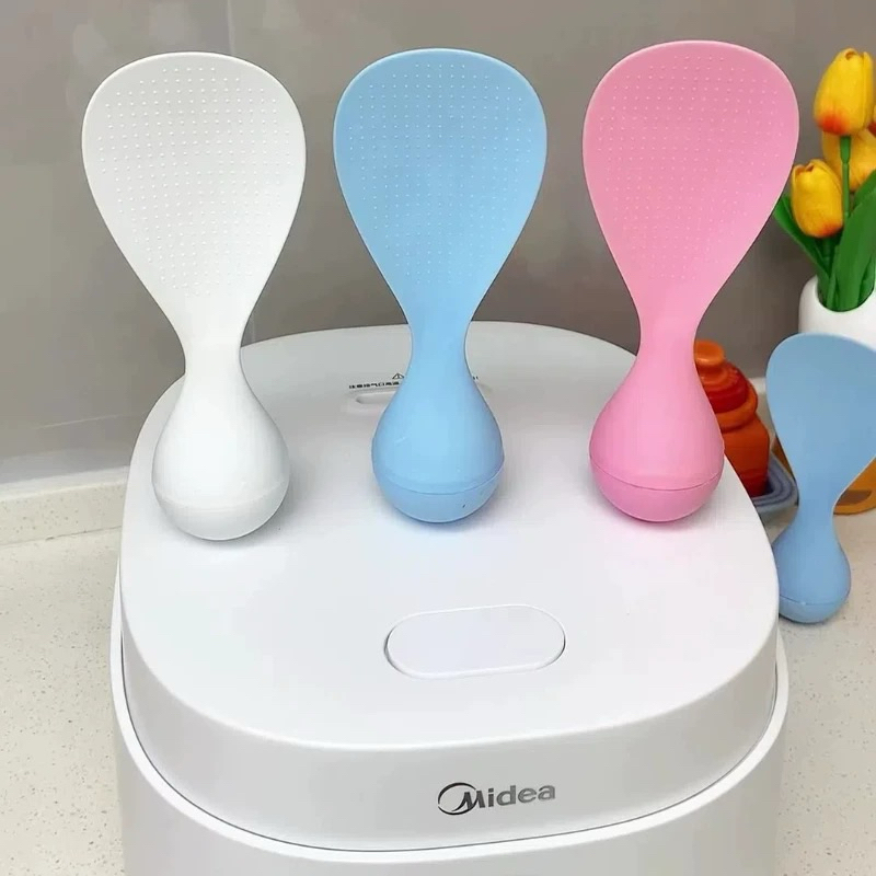 Muôi Xới Cơm Vá Cơm Lật Đặt Đứng Chống Dính – Không Dính Cơm, Để Đứng Tiện Lợi - Ảnh 8