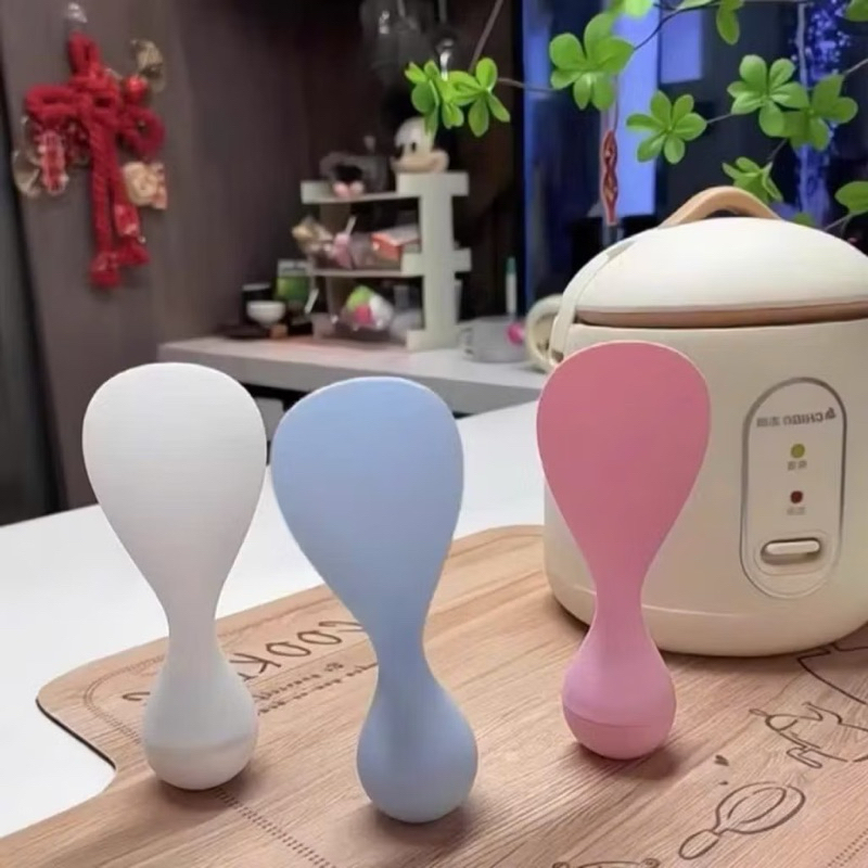 Muôi Xới Cơm Vá Cơm Lật Đặt Đứng Chống Dính – Không Dính Cơm, Để Đứng Tiện Lợi - Ảnh 7