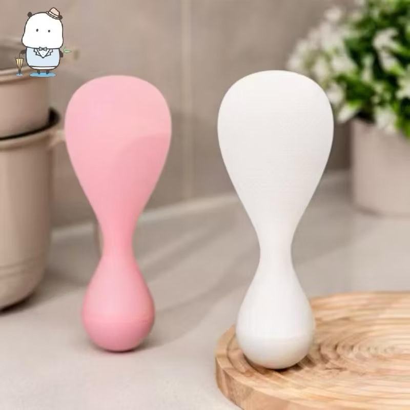 Muôi Xới Cơm Vá Cơm Lật Đặt Đứng Chống Dính – Không Dính Cơm, Để Đứng Tiện Lợi - Ảnh 3