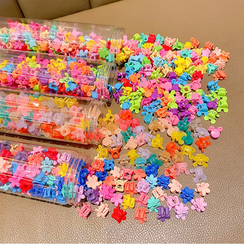 Set 100 Kẹp Càng Cua nhiều màu Dễ Thương Phong Cách Hàn Quốc Cho Bé Gái, cực xinh, cực yêu - Ảnh 7