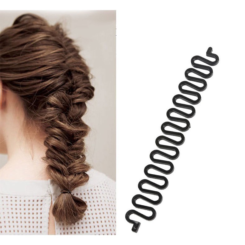 (SET 2) Dụng cụ thắt bím tạo kiểu tóc xương cá tiện lợi - Ảnh 5