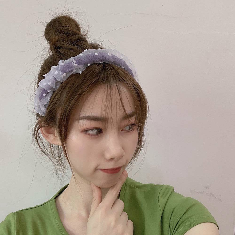 Bờm Tóc Hàn Quốc Cho Bạn Gái Siêu Xinh - Ảnh 3