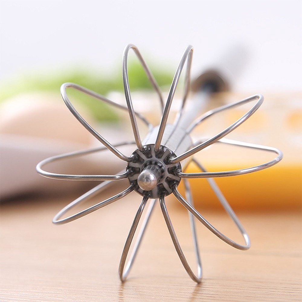 Cây Đánh Trứng Inox Cầm Tay Loại To - Mẫu Mới - Ảnh 4