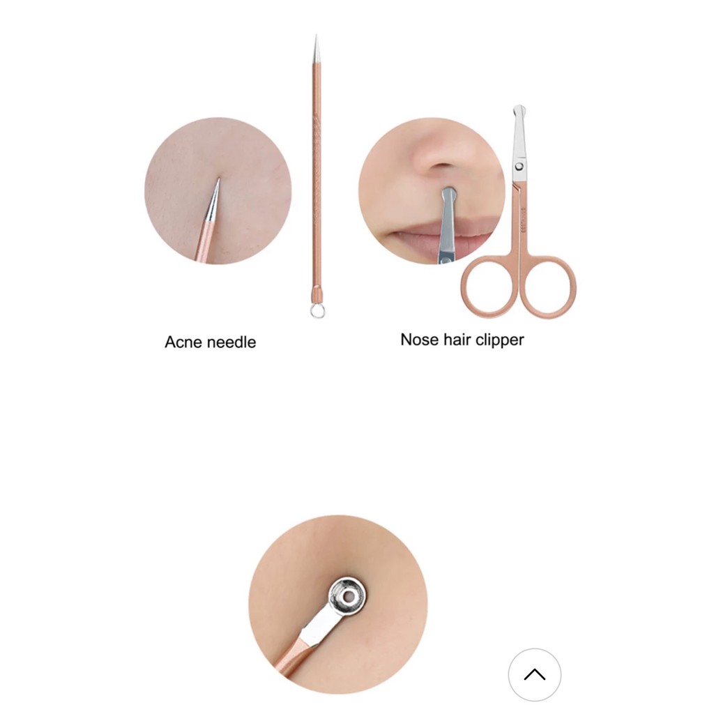 Bộ Dụng Cụ Bấm Móng Tay 18 món (Dụng cụ cắt móng, làm móng, ráy tai, mụn tiện dụng) - Ảnh 2