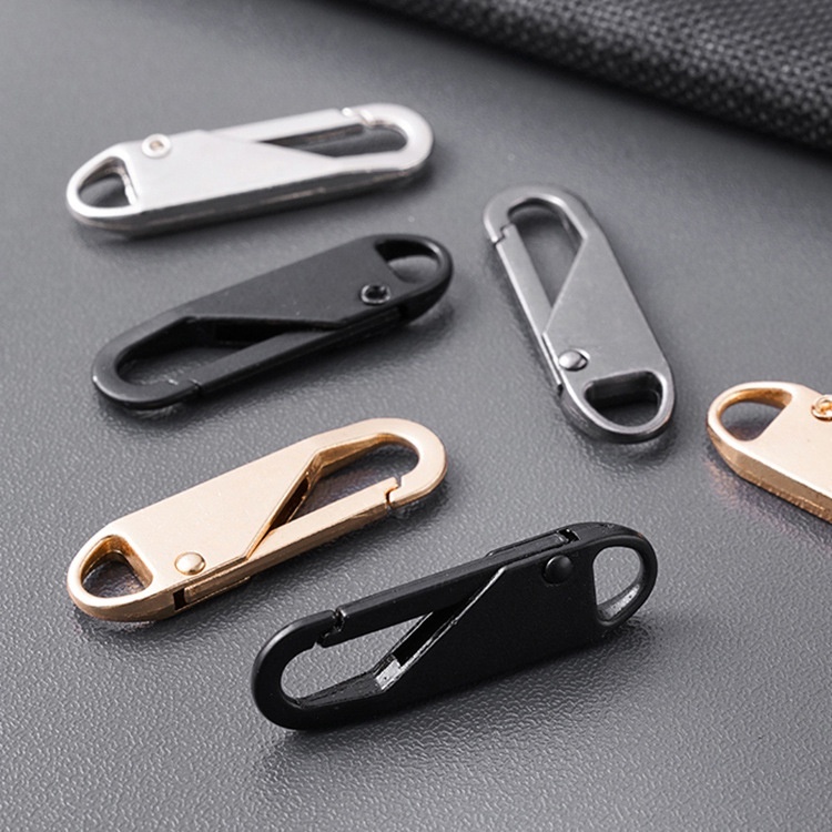 Set 3 Móc Kéo Khóa Balo, Túi Xách, Áo Khoác - Thiết Kế Gài Nhanh - Ảnh 2