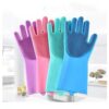 Găng Tay Silicon Rửa Chén Đa Năng Có Gai Tiện Lợi Rửa Bát, Vệ Sinh Nhà Bếp, Tắm Thú Cưng