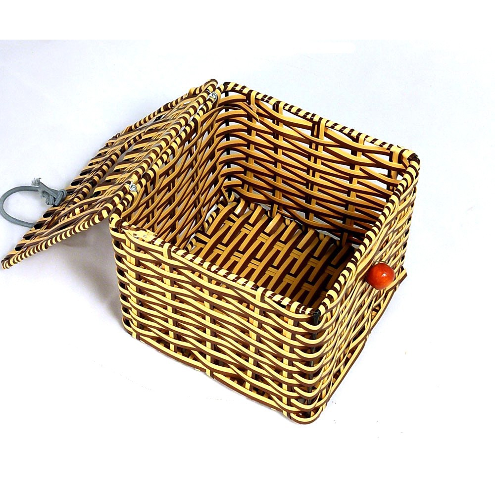 Hộp Đựng Giấy Ăn Vuông Kiểu Dáng Đan Mây Sang Trọng