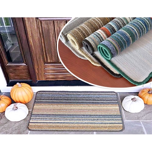 Thảm Chùi Chân Kẻ Sọc Indonesia - Thấm Hút Mạnh - Ảnh 8