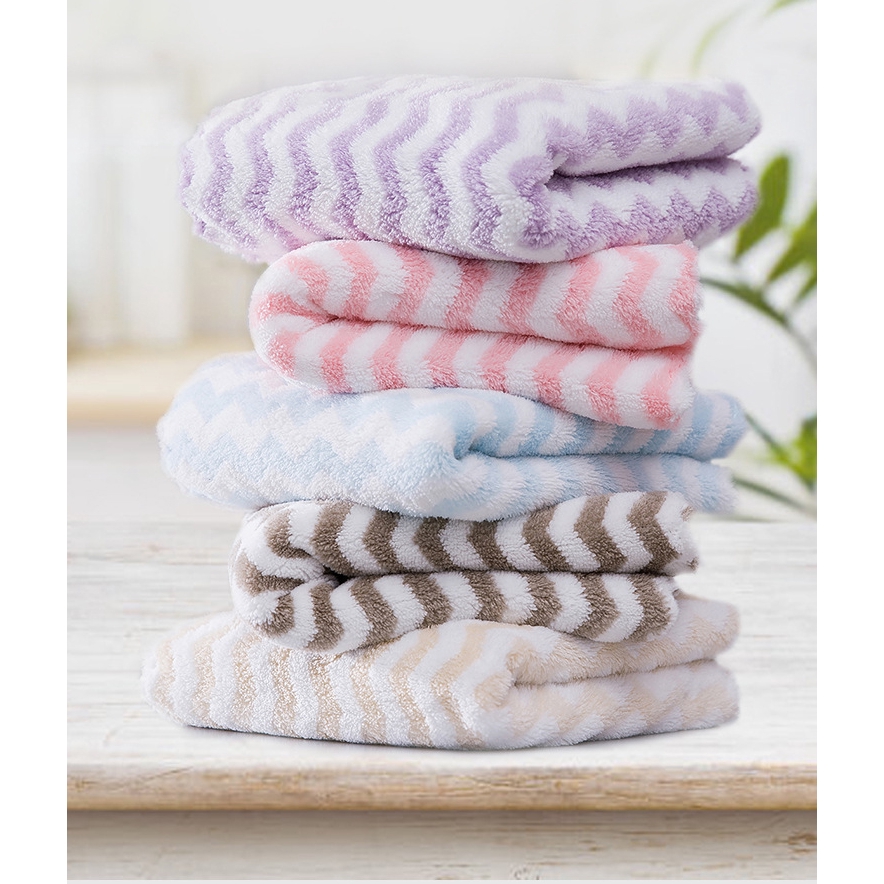 Combo 5 Khăn Lau Đa Năng Hàng Dày Mẫu Sọc Hút Nước Cực Mạnh -A02 - Ảnh 4