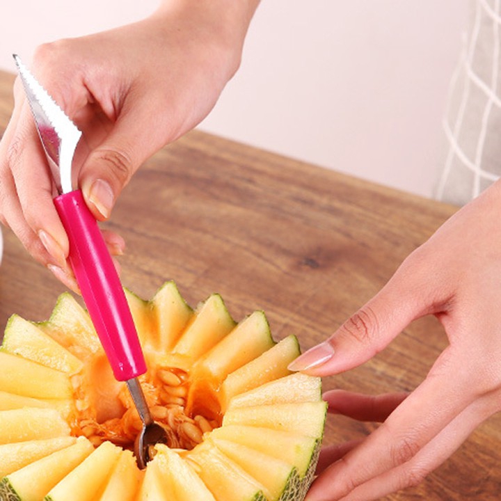 Dụng Cụ Khắc Tỉa Tạo Hình Hoa Quả 2 Đầu - Ảnh 2