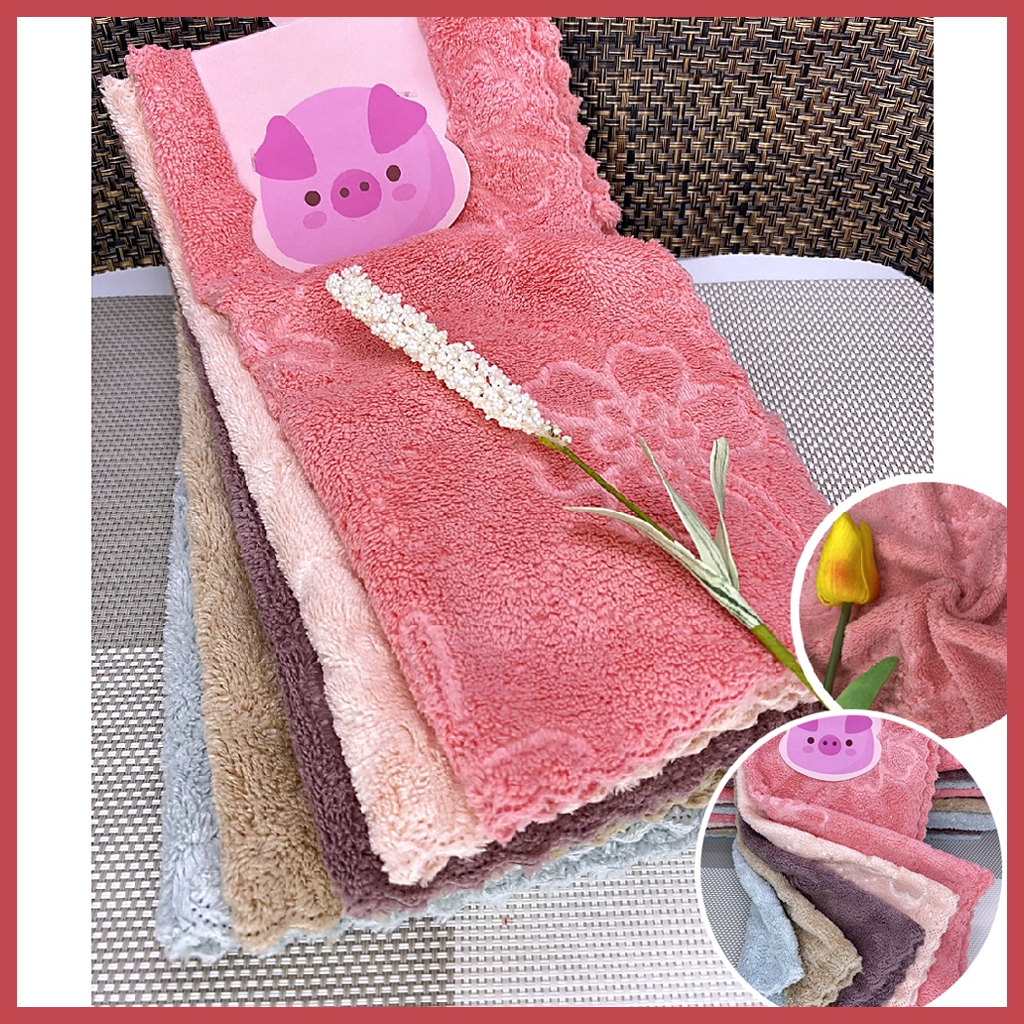 Combo 5 Khăn Lau Chén Bát Đa Năng, Khăn lau chùi nhà bếp sạch mượt dễ giặt sạch, thấm hút cực tốt - Ảnh 2