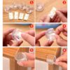 Combo 10 Miếng Silicon Dán Cạnh Góc Bàn