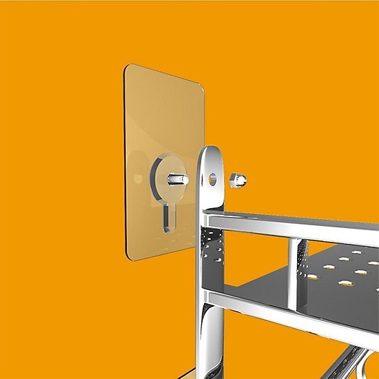 (SET 2) Miếng Dán Tường Ốc Vít cường lực giúp gắn giá kệ không cần khoan tường - Ảnh 7