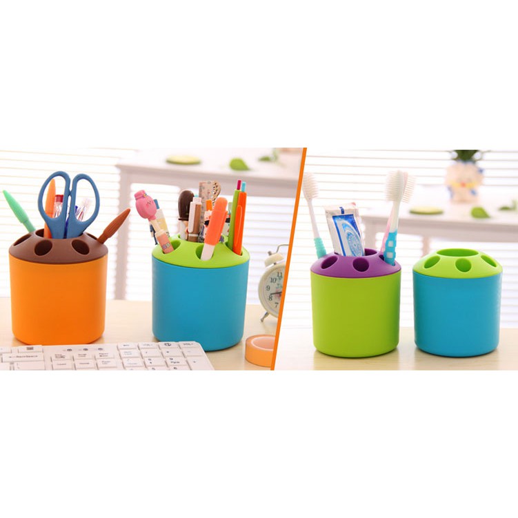 Cốc đựng bàn chải và kem đánh răng - Ảnh 2