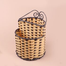 Ống đựng muỗng đũa nhựa MÂY cao cấp