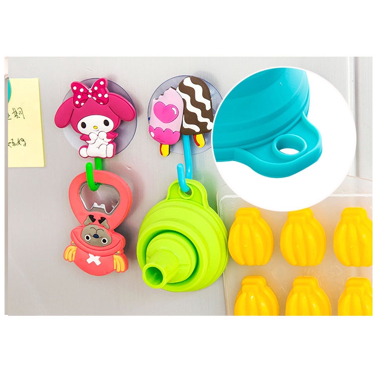 Phễu Gấp Gọn silicon - Dụng Cụ Chiêt Chất Lỏng - Ảnh 3